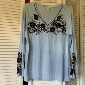 Sundance embroideted shirt in perfect condition! Barely worn.